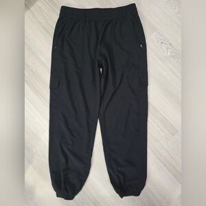 LIV Outdoor Dash Active Cargo Jogger Zip Pockets Black Size M